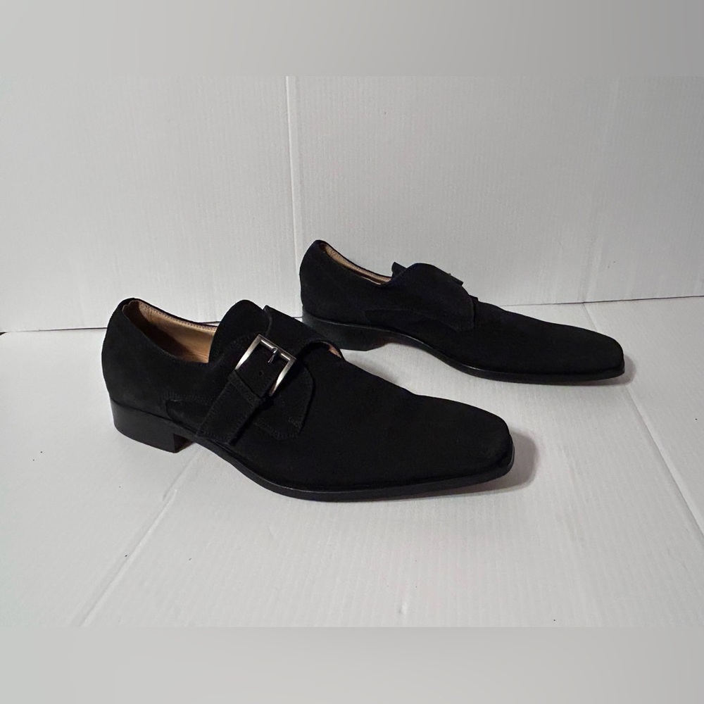 CERTO LA black suede slip on driver loafers shoe men size 44 EU / 11 US